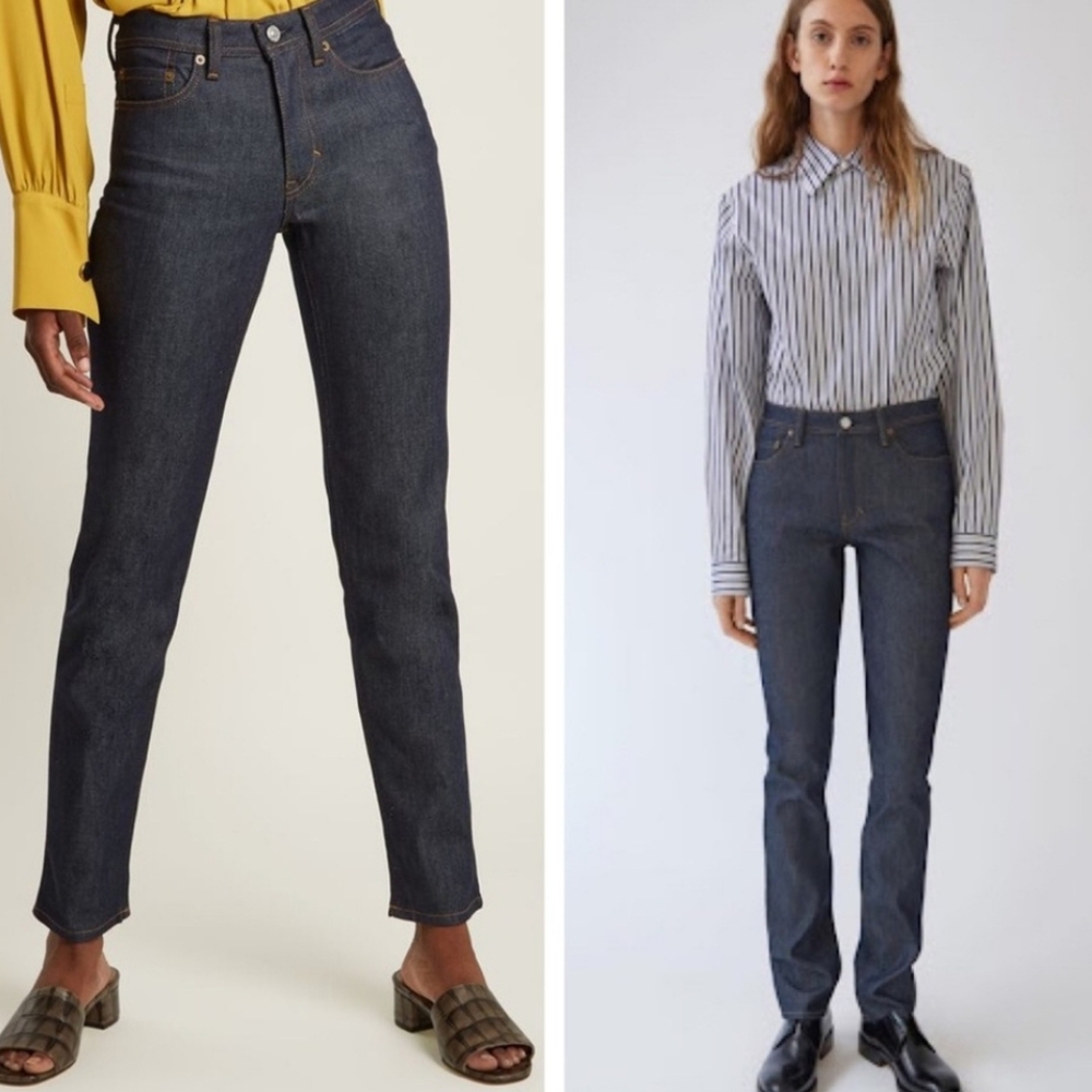 NWT Acne Studios Bla Konst Jeans Climb Indigo Denim Jeans